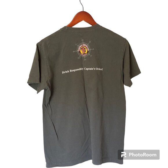 Captain Morgan Gray S/S T-Shirt Men's Size M "Put Some Captain In You" Tee - Picture 7 of 9